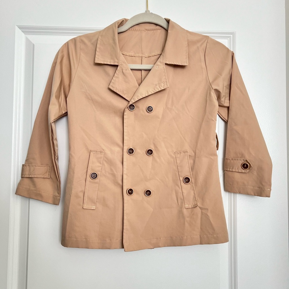 Boy Double Breasted Jacket 5-6
